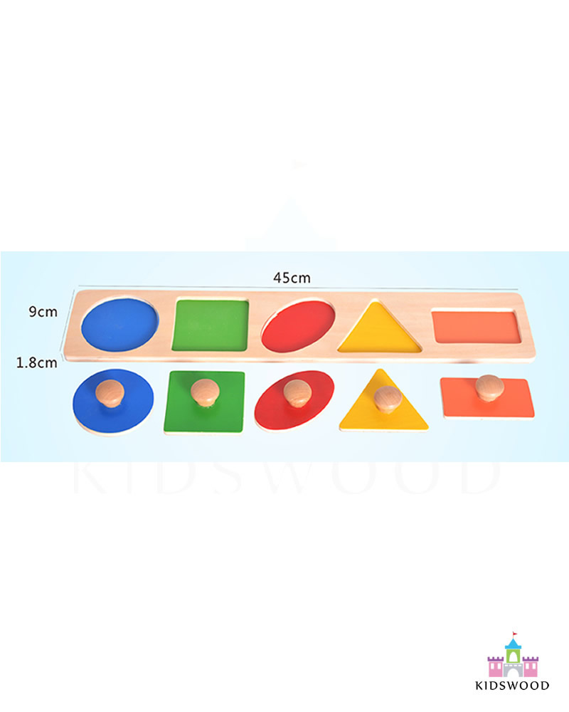 Large Geometric Shapes Puzzle